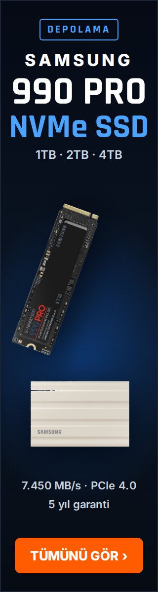 Yan Sağ - Samsung SSD