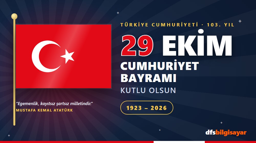 29 EKİM CUMHURİYET BAYRAMI