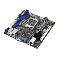ASUS 1151p E3/i3 C232 DDR4 UDIMM P10S-I O/B Vga 2x GLan,1x Mgmt Lan Raid 6x Sata3 1x (PCIe 3.0) mITX