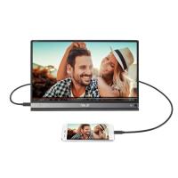 15.6" ASUS IPS MB16AP 60Hz Type-C Monitör Siyah Gri 1920x1080 7800mAh Batarya