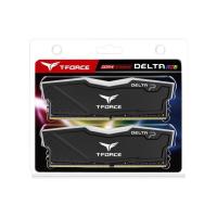 16 GB DDR4 3200 Mhz T-FORCE DELTA RGB BLACK 8GBx2 TEAM TF3D416G3200HC16CDC01
