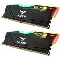 Team T-Force Delta RGB Black 16GB (2x8GB) 3200MHz CL16 DDR4 Gaming Ram (TF3D416G3200HC16FDC01)