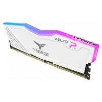 16 GB DDR4 3200 Mhz T-FORCE DELTA RGB WHITE 16GBx1  TF4D416G3200HC16F01
