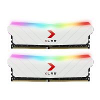 PNY XLR8 Gaming EPIC-X RGB White 16GB (2x8GB) 3200MHz CL16 DDR4 Gaming Ram (MD16GK2D4320016XWRGB)