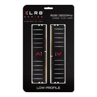 PNY XLR8 Low Profile 16GB (2x8GB) 3200MHz CL16 DDR4 Ram (MD16GK2D4320016LP)