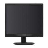 17 PHILIPS 17S4LSB-62 LCD 5 MS SİYAH DVI VGA KARE MONİTÖR