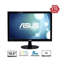 18.5" ASUS LED VS197DE 5ms Monitör Parlak Siyah Vesa 1024x768 Outlet (Kutu Açık)