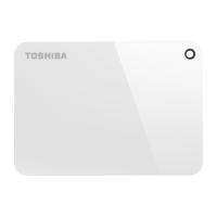 1TB ADVANCE 2.5 USB3.0 TOSHIBA HDTC910EW3AA BEYAZ (Parola Koruma, Otomatik Yedekleme)