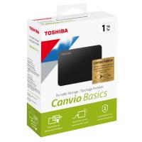 1TB Canvio Basics 2.5" USB3.2 GEN1 + Type-C Adaptör TOSHIBA HDTB410EK3AB