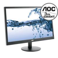 21.5 AOC E2270SWHN LED 5MS HDMI/VGA VESA SİYAH