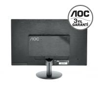 21.5 AOC E2270SWHN LED 5MS HDMI/VGA VESA SİYAH