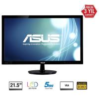 ASUS 21.5" LED VS228DE 5ms Monitör Parlak Siyah Vesa 1920x1080
