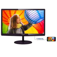 21.5" PHILIPS LED 227E6LDSD-01 1ms 60Hz DVI HDMI,MHL Monitör Parlak Vişne 1920x1080