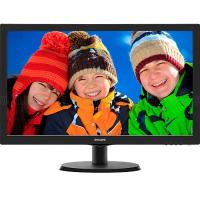 21.5" PHILIPS LED 223V5LSB/01 5ms 60Hz DVI Monitör Siyah Vesa 1920x1080