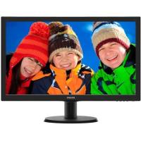 PHILIPS 23.6" LED 243V5LAB/01 5ms DVI Multimedya Monitör Siyah Vesa 1920x1080