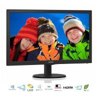 PHILIPS 23.6" LED 243V5QHABA-01 8ms 60Hz DVI HDMI Monitör Siyah Vesa 1920x1080
