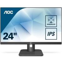 23.8" AOC IPS 24E1Q 5ms 60Hz HDMI DisplayPort Multimedya Monitör Siyah Vesa 1920x1080