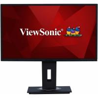 23.8" VIEWSONIC IPS VG2448 5ms 60Hz HDMI DisplayPort Multimedya Pivot Monitör Siyah Vesa 1920x1080