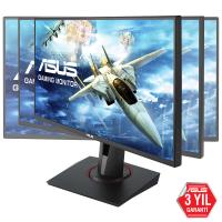 24.5 ASUS VG258QR FHD 0.5MS 165 Hz HDMI DP GAMİNG FREESYNC VE G-SYNC UYUMLU PIVOT MM LED