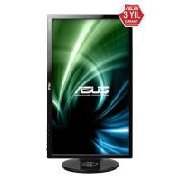 24'' ASUS LED VG248QE 1ms 144Hz DVI HDMI DisplayPort Multimedya Pivot Gaming Monitör Siyah Vesa 1920x1080