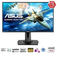 27" ASUS LED VG278Q 1ms 144Hz DVI HDMI DisplayPort Multimedya Gaming Monitör Siyah Vesa 1920x1080