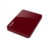 2TB ADVANCE 2.5 USB3.0 TOSHIBA HDTC920ER3AA KIRMIZI (Parola Koruma, Otomatik Yedekleme)