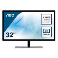 31.5" AOC Q3279VWF QHD 2K 75HZ 5MS DP/HDMI  MONİTÖR