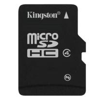 KINGSTON MicroSD 32GB SDC4/32GB Class4 Adaptörlü Hafıza Kartı