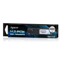 480 GB APACER AS2280P2 M.2 PCIe GEN3 x2 1580-950 MB/s SSD AP480GAS2280P2-1