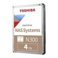 4TB TOSHIBA N300 7200RPM SATA3 NAS 128MB HDWG440UZSVA