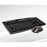 A4 TECH 9200F Q Kablosuz Usb Siyah Lux Multimedya Klavye/Mouse Set