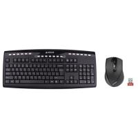 A4 TECH 9200F Kablosuz Q Trk V-Track Mouse Siyah Multimedya Klavye & Mouse Set