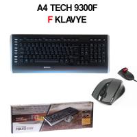 A4 TECH 9300F ** F ** Kablosuz Usb Siyah Lux Multimedya Klavye/Mouse Set