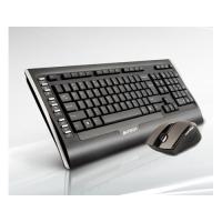 A4-Tech 9300F Türkçe Q Kablosuz Klavye Mouse Set Siyah