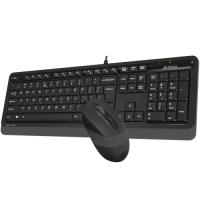 A4 Tech F1010 MM Klavye Mouse Set Gri USB