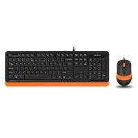 A4-Tech F1010 Turuncu USB Klavye Mouse Set - MM