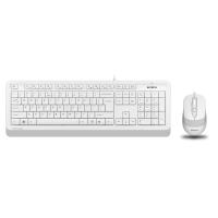 A4-Tech F1010 Beyaz USB Klavye Mouse Set - MM