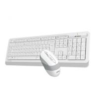A4 TECH FG1010 Beyaz FSTYLER Türkçe Q 2,4Ghz  Kablosuz Klavye Mouse Set