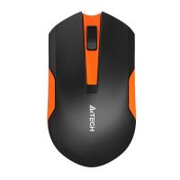 A4 TECH G3-200N Kablosuz 1000dpi V-Track Siyah/Turuncu Mouse
