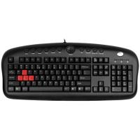 A4 TECH KB-28G USB Q Trk Siyah Gaming Klavye Bilek Desteği Hediye