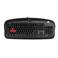 A4 TECH KB-28G USB Q Trk Siyah Gaming Klavye Bilek Desteği Hediye