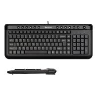 A4 TECH KL-40 USB F Trk İnce Siyah Multimedya Klavye