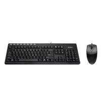 A4 TECH KR-7320D Q Usb Siyah Multimedya Klavye/Mouse Set