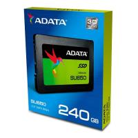 ADATA SSD 240gb 2.5" SU650 ASU650SS-240GT-R 520MB/s 450MB/s Sata III 3D Nand Flash