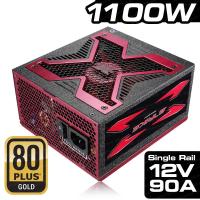 AEROCOOL 1100w 80+ STRIKE-X 14cm Fan Aktif PFC Power Supply (PSU)