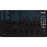 AEROCOOL 850W 80+PLATINUM P7 RGB MODULER JAPON KAPASİTÖR POWER SUPPLY