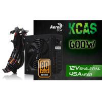 AEROCOOL KCAS Serisi 600W 80 Plus Bronze Atx Psu 12 Cm Fan AE-KCAS600