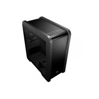 AEROCOOL mid Tower 500W QS240 AE-QS240-BG500BR ATX PC Kasası Temperli Cam Siyah