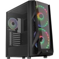 AEROCOOL 600W 80+ BRONZE NIGHTHAWK DUO AE-NGHTHWKD-680 GAMING MID-TOWER PC KASASI