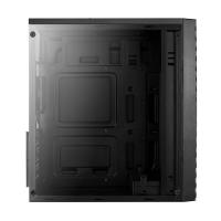 AEROCOOL POWERSIZ STREAK RGB AE-STRK GAMING MID-TOWER KASA SİYAH